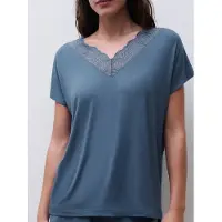 Femilet Nachtmode Schlafshirt Josie | Grösse: 42 | Farbe: Jeans Blau