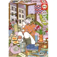 Educa Eine Frage Der Zeit Ana Jarén Puzzle 1000 Stücke Golden Kinder Golden One Size