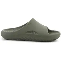 Crocs Herren Flipflops, leichte Badeschuhe aus Kunststoff in Olivgrün für Strand und Pool