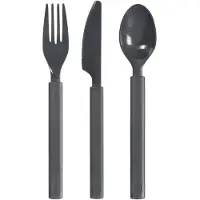 Duni Plastikbesteckset 6-teilig Granit