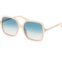 GUESS Beigefarbene Plastik Sonnenbrille