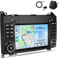 AWESAFE 7 Zoll Android Autoradio für Mercedes W245 Vito W639 W906 mit kamera Carplay & GPS 2+32GB WIFI Bluetooth Navi DAB+