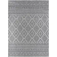 TT Home In-& Outdoor Teppich Wetterfest Balkon Küche Wohnzimmer Boho Rauten Design Größe 80x150 cm