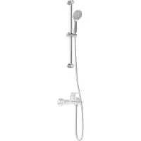vidaXL Duschsystem-Set Chrom 70 cm Edelstahl