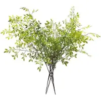 OEM Grüne Nandina Zweige 110cm 4er Pack für Vase Dekoration