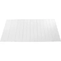 StarTech.com Badewannenabdeckung - Faltbarer isolierter Deckel - Edelstahlrahmen - Wasserdicht - Wärmehaltung - Staubschutz - 170×70×0,65 cm - Weiß