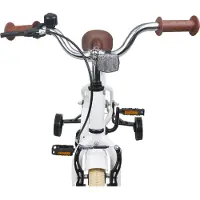 vidaXL Kinderfahrrad 12 Zoll für 2-4 Jahre alt Weiß