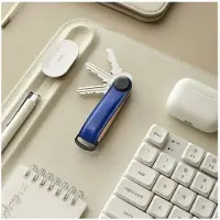 OrbitKey - Leather Key Organiser - Ultramarine