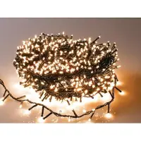 TOOL LAND STL-34150024VAW - LED-Lichterkette, 34 m, 1500 LEDs, arizonaweiß, 230 V