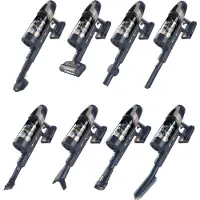 Cecotec Conga Rockstar 11500 Odyssey Station Connected IA, 2-in-1-Stabstaubsauger, Beutellos, Schwarz, 1,7 l, Rechteckig, Trocken