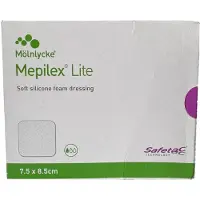 Molnlycke Health Care Mepilex Lite Schaumverband 7,5x8,5 cm st 5 St
