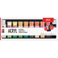 Marabu Acrylfarbe Set Basic
