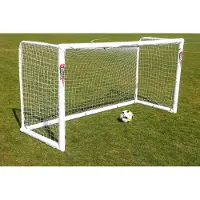 Powershot Fußballtor PRO - 1,8 x 1,2m - uPVC - WETTERFEST - Torwand inkl.