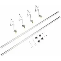 Buderus Aufdachmontage Grund-Set SKN4.0-w Wellplatten, Blechdach waagerecht