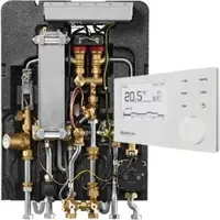 Buderus Logamax kompakt WS170-35 UME mit RC310 gemischter Heizkreis Unterputz