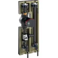 Buderus Flanschpumpengruppe MK32 P25 / 180-230V Pumpen-Dummy DN25 BL180 mm Stellmotor 230V