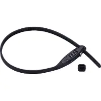Bbb Cycling Schloss Zip-Ty 3.5mmx450mm schwarz 3.5mm x 450mm - ultraleich....