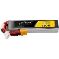 Tattu 2s LiPo-Akku 650 mAh 95C 7,6 V HV mit XT30 Long-Pack