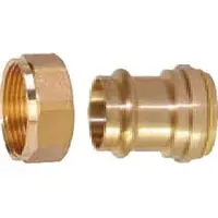 Buderus BEE GZH-EA-50 mit Pressfitting 28 mm Anschlussadapter für GZH30+31