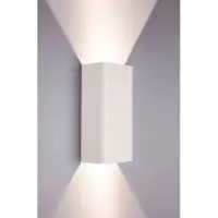 Lyora Wandlampe Bergen , dimmbar, weiß / opal, für Wohn- / Esszimmer, Metall, Modern, Wandleuchte, Wandlampe Innen