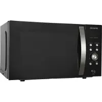 Aiwa MW-230DG/BK, Mikrowelle mit Grill, Fassungsvermögen of 23 Liter, Leistung of 800W und elektronische Steuerung, Farbe Schwarz