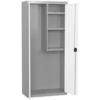 Simon Rack Aktenschrank, Mehrzweckschrank, Stahl-Aufbewahrungsschrank, 0 Ebenen, Doppeltüren, Schloss - Simonlocker
