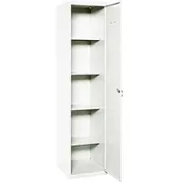 Simon Rack Aktenschrank, Mehrzweckschrank, Stahl-Aufbewahrungsschrank, 4 Ebenen, Schloss - Simonlocker