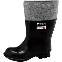 Galmag Filz-Gummistiefel 06 R.43, schwarz, handgefertigt
