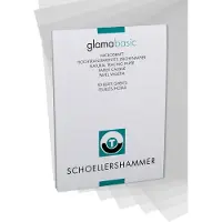Schoellershammer Transparentpapier Block Glama Basic