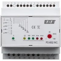 F+F Flüssigkeitsstand-Kontrollrelais 16/8A 2x2P 1-100kOhm mit einstellbarer Empfindlichkeit PZ-832RC