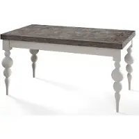 Alpi Möbel Rechteckiger Esstisch Ausziehbar Lena, Moderner Wohnzimmertisch 200-300x100x78, 5 cm , Dunkelgrau mit Tischbeinen in Weiß