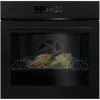 AEG 7000 MealAssist / Einbaubackofen / Pyrolytische Selbstreinigung / Matt Black NBU7P60KT