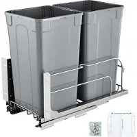 Vevor ausziehbarer Mülleimer (27 Qt x 2)