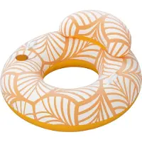 Bestway Comfort Plush Schwimmring mit Kopfstütze 118 x 117 cm