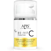 Apis Re-Vit C, Hauterneuernde Nachtcreme mit Retinol und Vitamin Anti-Aging 50 ml