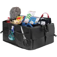 Amio Auto Kofferraum Organizer Tasche - XL, Transportbox mit stabiler Lagerung