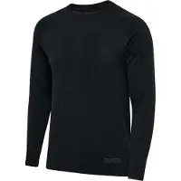 Hummel Hmlhiit Seamless T-Shirt L/S - black, Größe:S