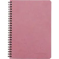 Clairefontaine 5x Spiralbuch A5,, 60 Bl liniert 90g Antikrosa 785666C