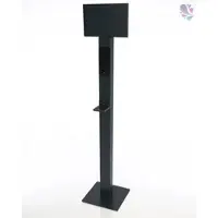 Blanc HYGIENIC Bodenständer Edelstahl +Infotafel +prof. Hygieneplan (OHNE SPENDER)