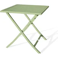 DCB Groupe Gartenklapptisch, Aluminium, lagunengrün