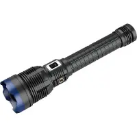 Viking Taschenlampe B7737 COB, Powerbank-Funktion, einstellbarer Zoom, IPX4/IK07, 7,4V 5000mAh Akku, 27,6 cm