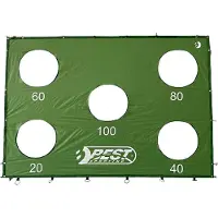 Best Sporting 11082 Torwand 240er grün mit 5 Schußlöchern