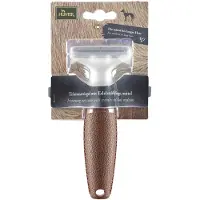 DOG SPORT HUNTER Trimmstriegel Spa mit Edelstahlklinge 15,5 x 6,5 cm