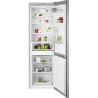 AEG 5000 ColdSense / Freistehende Kühl-Gefrierkombination / 1860 mm / 339 L / LowFrost – weniger Eisbildung ORC5S331EX Edelstahl-Türen, Seiten grau