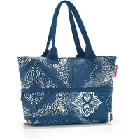 Reisenthel shopper e1, Einkaufstasche, Tragetasche, Bandana Blue, 12 L, RJ4100