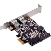 Silverstone EC04-E, PCIe, USB 3.2 Gen 1 (3.1 Gen 1), Schwarz, 5 Gbit/s, Windows 7 Home Basic, Windows 7 Home Basic x64, Windows 7 Home Premium, Windows 7 Home Premium...