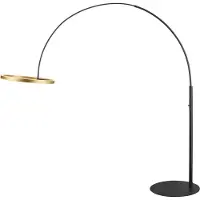 SLV One Bow Fl, Schwarz, Stahl, II, Nicht austauschbare(s) Leuchtmittel, 22 W, LED