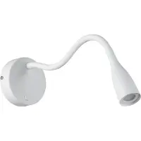 Eglo LED Wandlampe Olivandino 1, Schwanenhals Leselampe Wandmontage, Bettlampe Wand mit Schalter und USB Ladefunktion, Wandleuchte Schlafzimmer