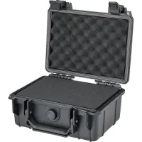 HMF ODK100 Outdoor-Fotokoffer mit Rasterschaumstoff, 23 x 19 x 11 cm