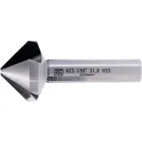 PFERD TOOLS HSS Kegel-und Entgratsenker 90° Ø 31 mm Schaft-Ø 12 mm DIN 335 C 3-Flächenschaft